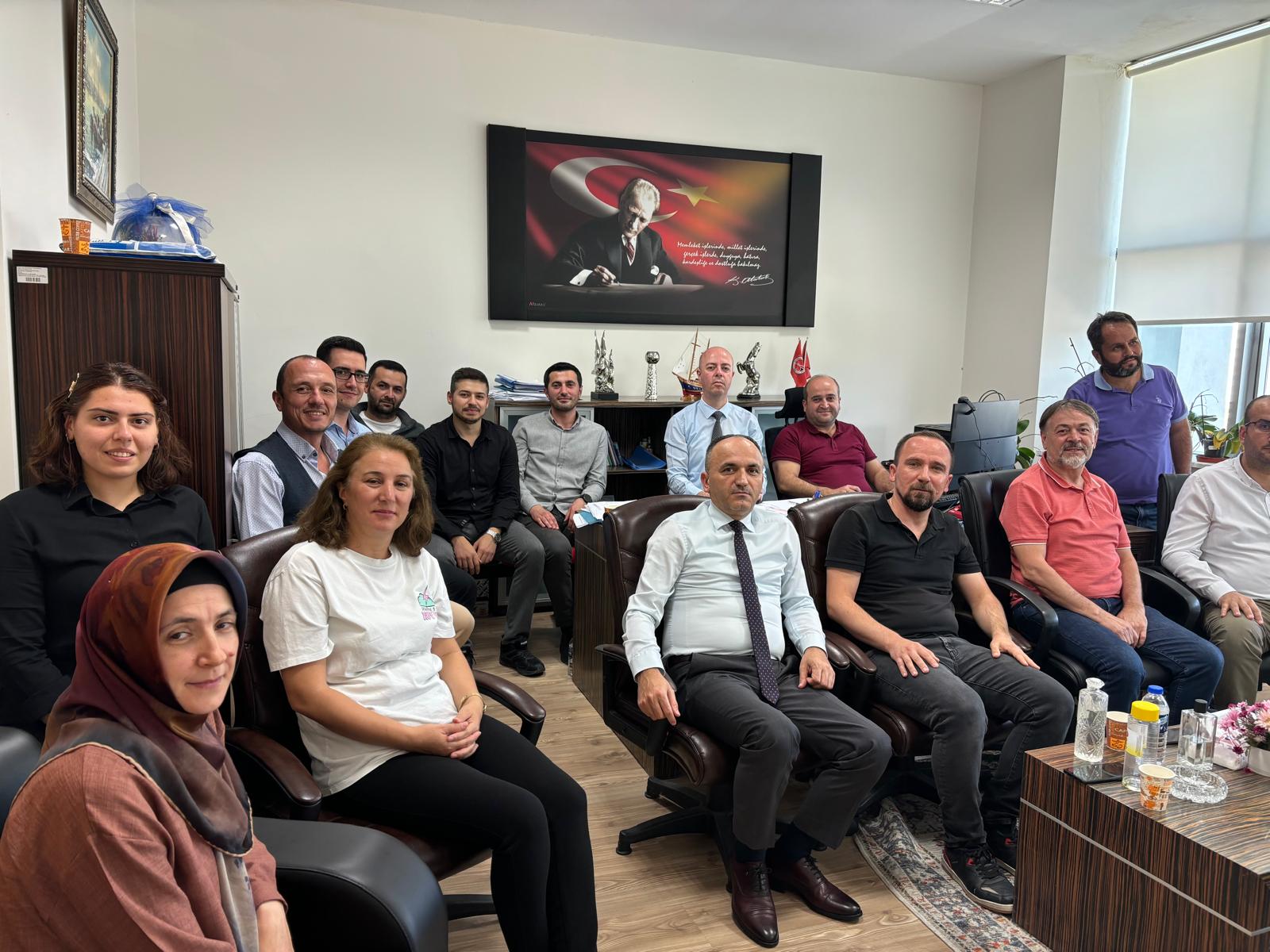 İşletme Müdürlüğümüz Strateji Geliştirme Daire Başkanlığı İle Birlikte Kalite Süreçleri Hakkında Toplantı Yaptı