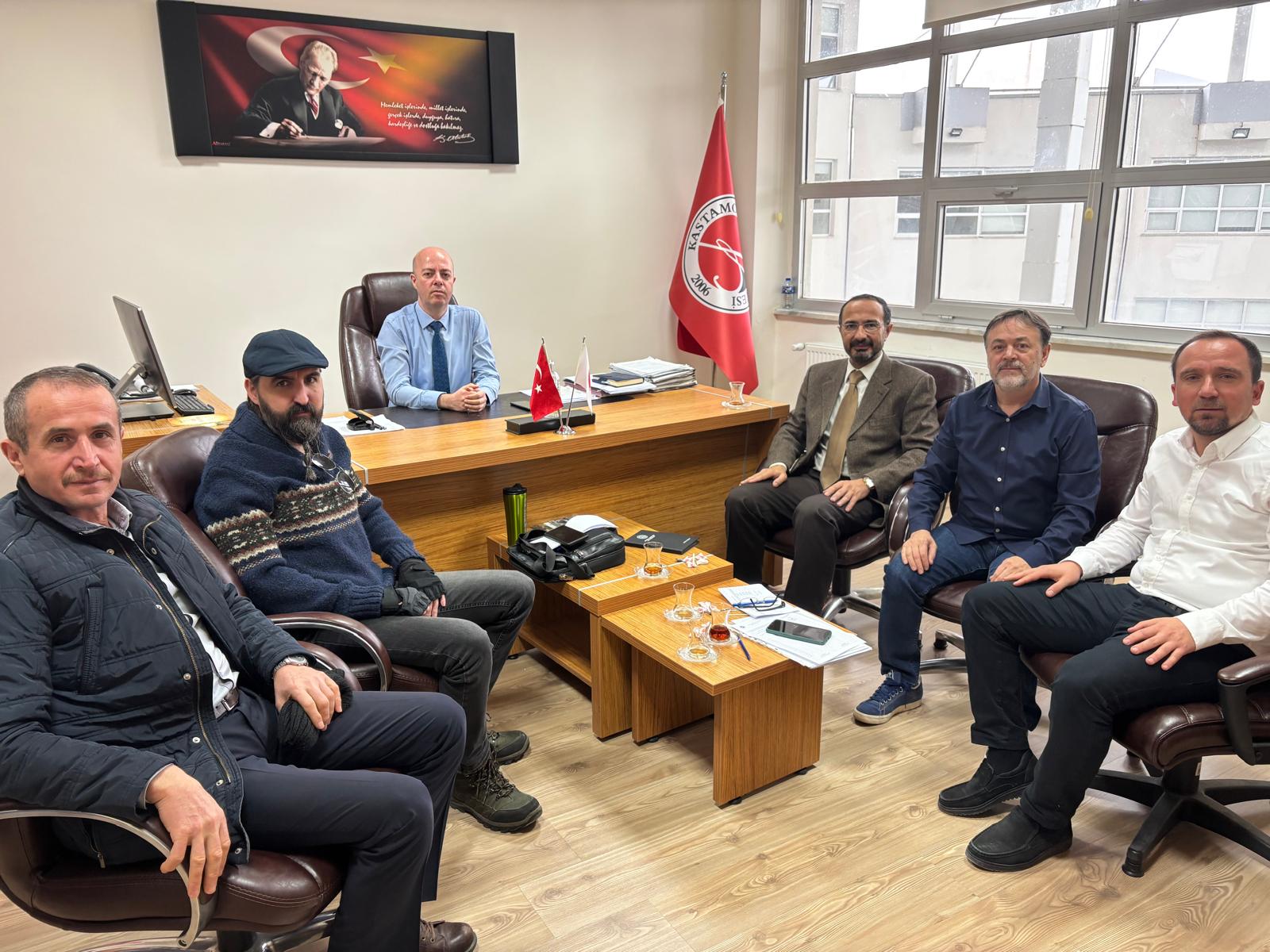 Kastamonu Üniversitesi Sürekli Eğitim Araştırma ve Uygulama Merkezi (KASÜSEM) İle Birlikte İç Paydaş Toplantısı Gerçekleştirildi.