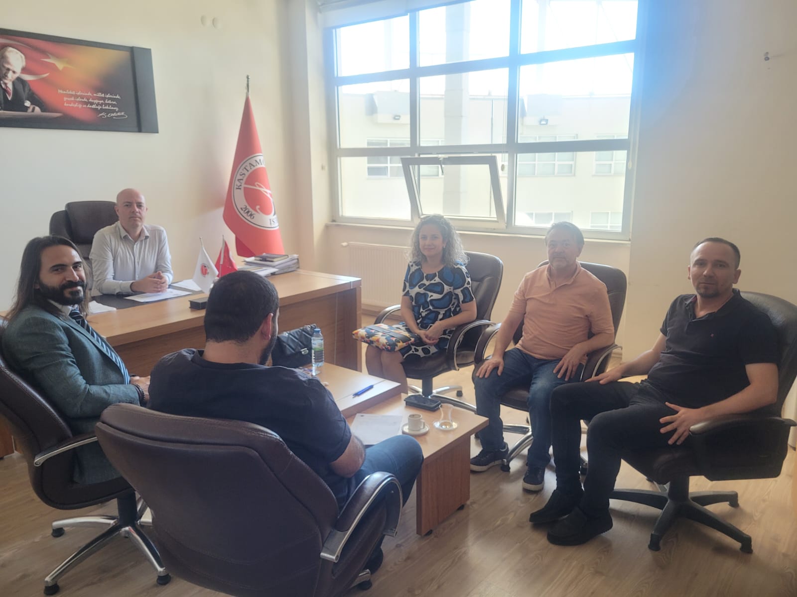 Kastamonu Üniversitesi Türkçe Öğretimi Uygulama ve Araştırma Merkezi Müdürlüğü İle Birlikte İç Paydaş Toplantısı Gerçekleştirildi.